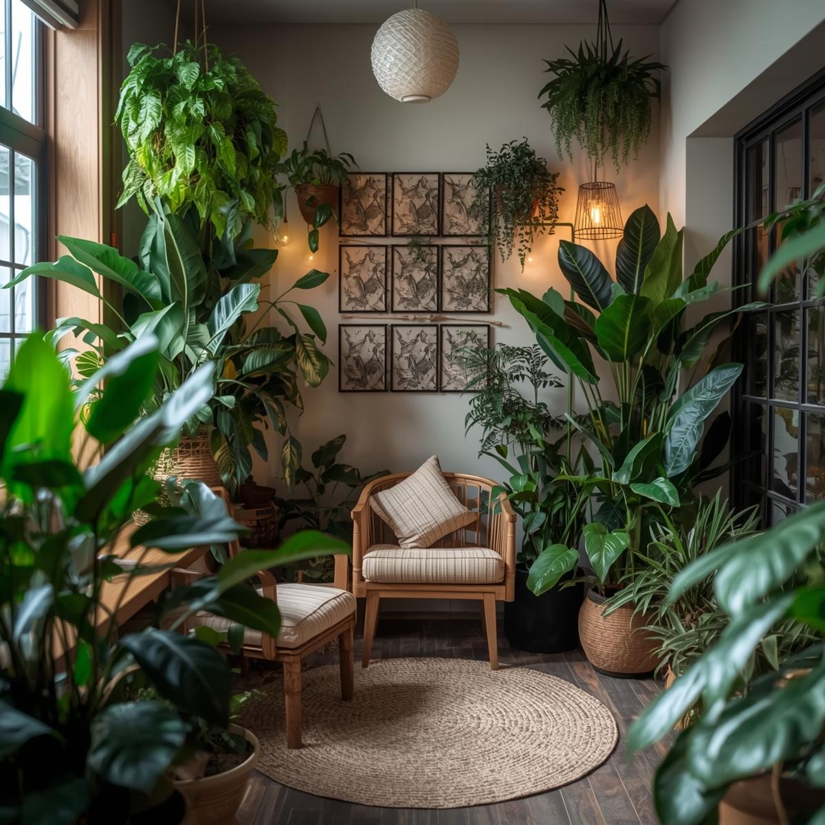 Slixoranez-team installerar växter på plats